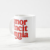 Mug Amor vincit omnia (Devant gauche)