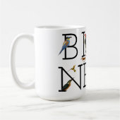 Mug Amortissement Nerd d'oiseaux deux (Gauche)