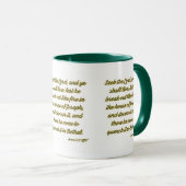 Mug Amos 5:6 KJV Bible Écriture Deux Tons (Devant droit)