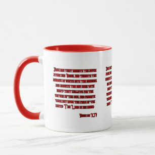 Mug Amos 5:8 KJV Bible Verse Deux Tones