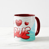 Mug Amour (Devant droit)