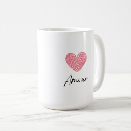 Mug Amour (Devant droit)