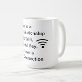Mug Amour 2 de Wifi (Devant droit)