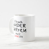 Mug amour à la maternelle (Devant gauche)