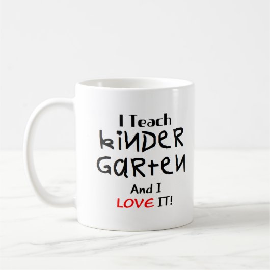 Mug amour à la maternelle (Gauche)