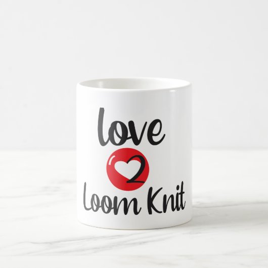 Mug Amour à Loom Knit (Centre)