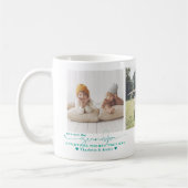 Mug Amour à Papi | Collage de trois photos (Gauche)