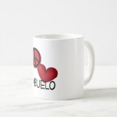 Mug Amour Abuelo de paix (Devant droit)
