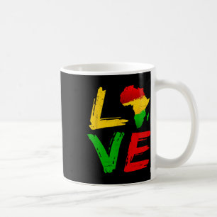 Mug Amour Afrique Noir Histoire Mois Afro-Américain J