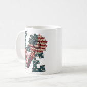 Mug Amour Amérique Fête de l'Indépendance (Devant gauche)