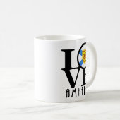 Mug AMOUR Amherst NS 11oz (Devant droit)