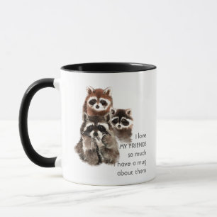 Mug Amour Amis tellement que je tellement amusant Cite