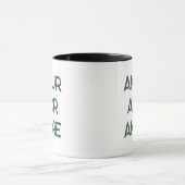 Mug Amour Amor Amore – Texte de typographie romantique (Centre)