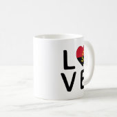 Mug Amour - Angola Drapeau (Devant droit)