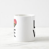 Mug Amour - Angola Drapeau (Centre)