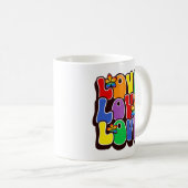 Mug Amour arc-en-ciel (Devant droit)