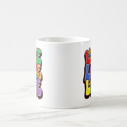 Mug Amour arc-en-ciel (Centre)