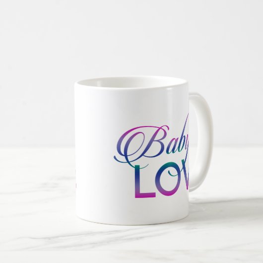 Mug Amour bébé (Devant droit)