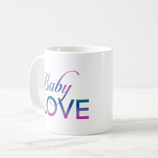 Mug Amour bébé (Devant gauche)