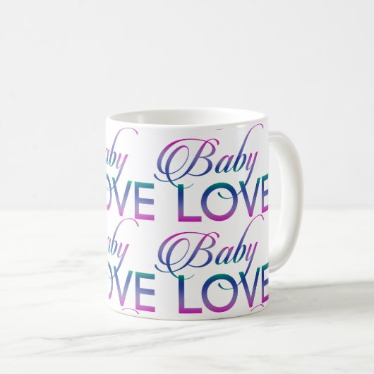 Mug Amour bébé (Devant droit)