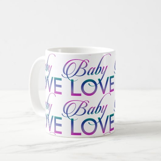 Mug Amour bébé (Devant gauche)
