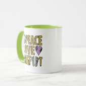 Mug Amour Bigfoot de paix (Devant gauche)