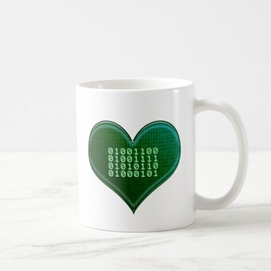 Mug AMOUR binaire (Droite)