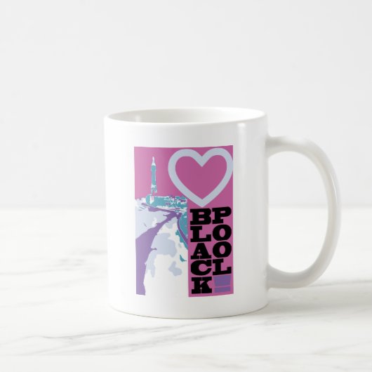 Mug Amour Blackpool (Droite)