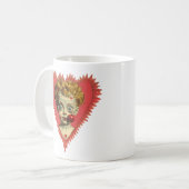 Mug Amour Blessures Fun Steampunk Cherub Angel Zombie (Devant gauche)