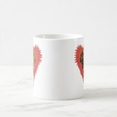 Mug Amour Blessures Fun Steampunk Cherub Angel Zombie (Centre)