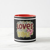 Mug Amour branché Vous Valentines Jour (Centre)