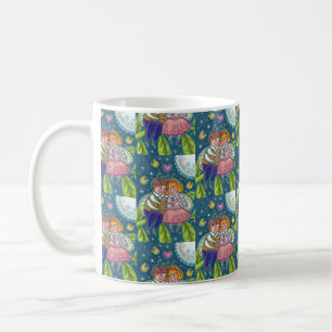 MUG AMOUR BUGS, FLIX & PLEINE LUNE, CUTE VALENTINE