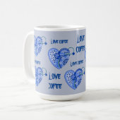 MUG AMOUR CAFÉ CHAUD (Devant gauche)