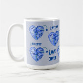 MUG AMOUR CAFÉ CHAUD (Gauche)