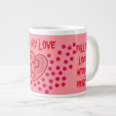 MUG AMOUR CAFÉ CHAUD (Devant droit)