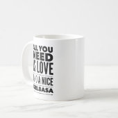 Mug Amour, c'est tout ce dont vous avez besoin (Devant gauche)