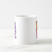 Mug Amour - Chat noir sorcière (Centre)