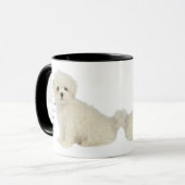 Mug Amour Chiens Maltais Tellement de Citation Amusant (Devant gauche)