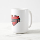 Mug Amour Claudette (Devant droit)