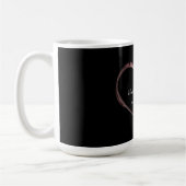 Mug Amour Coeur Attractif Charming Mariage (Gauche)