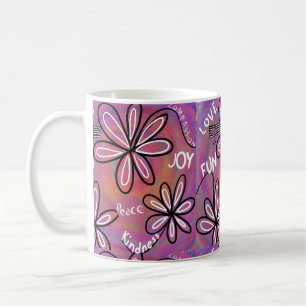 Mug Amour Compassion, Joie, Paix Pour L'Humanité