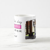 Mug Amour d'animal chat chien café rose (Centre)