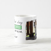 Mug Amour d'animal chat chien café vert (Centre)