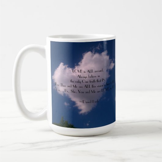 Mug Amour dans le ciel (Gauche)