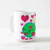 Mug Amour dans toute langue (Devant gauche)