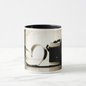 Mug Amour d'appareil-photo (Centre)