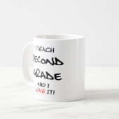 Mug Amour de 2ème année (Devant gauche)