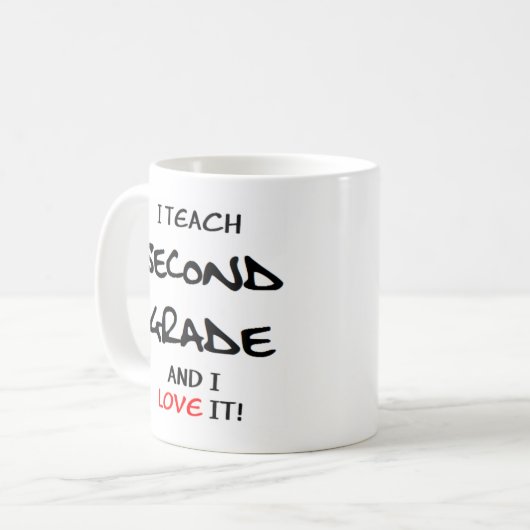 Mug Amour de 2ème année (Devant gauche)