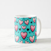 Mug Amour de Barbe à Papa (Devant droit)