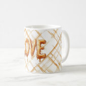 Mug Amour de bonbon au caramel (Devant droit)